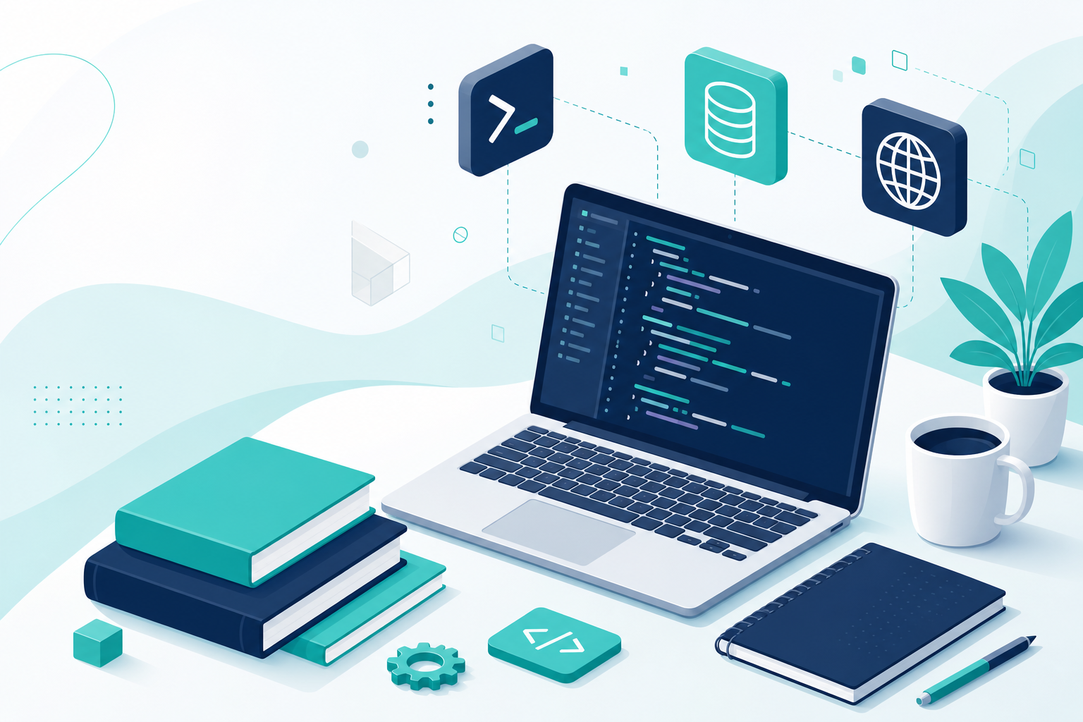 Developer workspace and practical digital skills